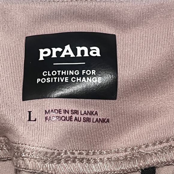 PrAna Women’s Joggers L Rose Performance Stretch Pockets Athleisure Pants - Picture 3 of 10